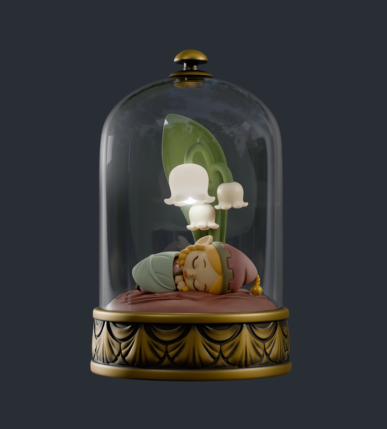 Kaleidos Creative - Cloche Fairies Blind-Box Mini-Figure