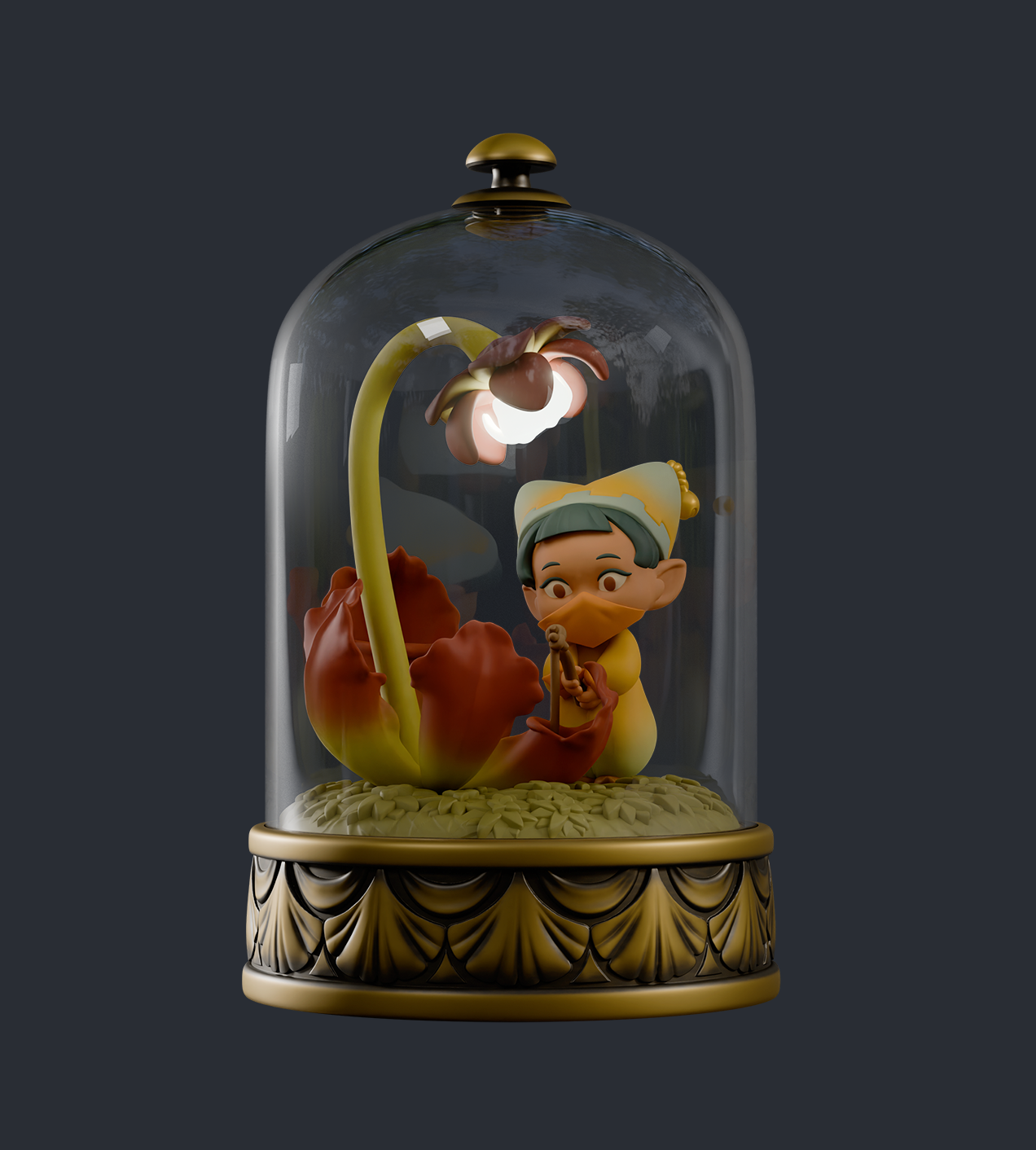 Kaleidos Creative - Cloche Fairies Blind-Box Mini-Figure