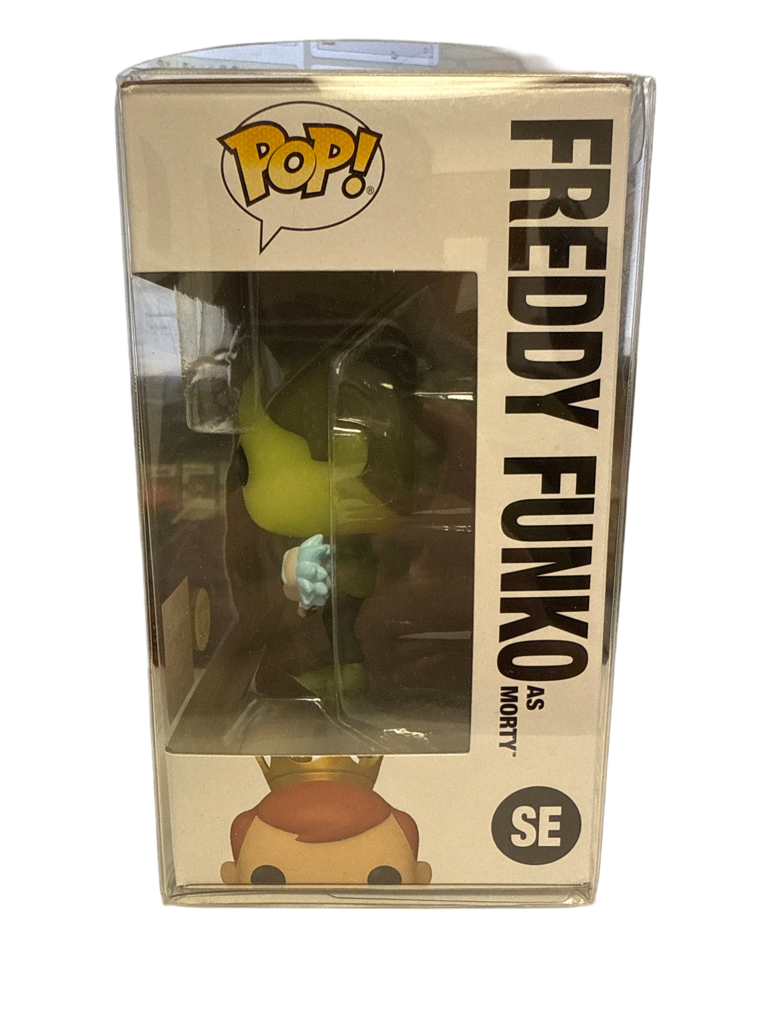 Funko Pop! Freddy Funko as Morty (GITD) (2024 Funtastic Voyage Sticker)