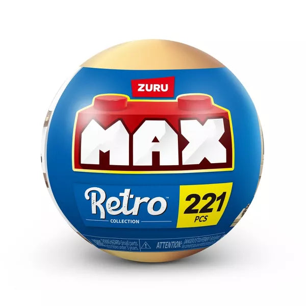 Max Retro Collection Blind-Box Building Brick Capsule (Styles May Vary)