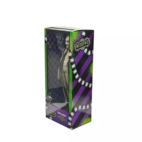 NECA Beetlejuice Figure Striped Suit Beetlejuice 18" Action Figure