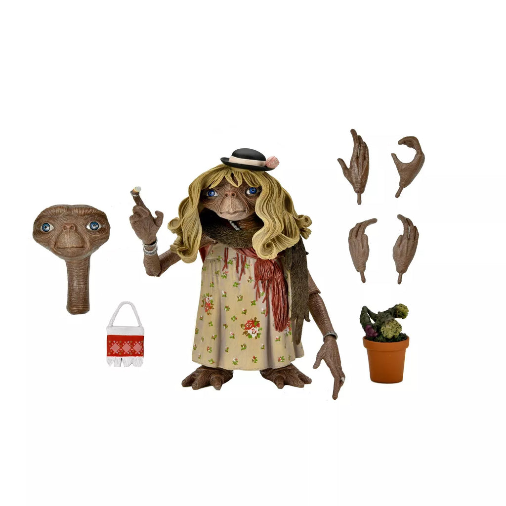 NECA E.T. - 7 IN SCALE ACTION FIGURE - ULTIMATE DRESS UP E.T.