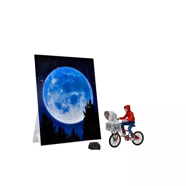 NECA E.T. 40th Anniversary Elliot & E.T. on Bicycle 7" Action Figure