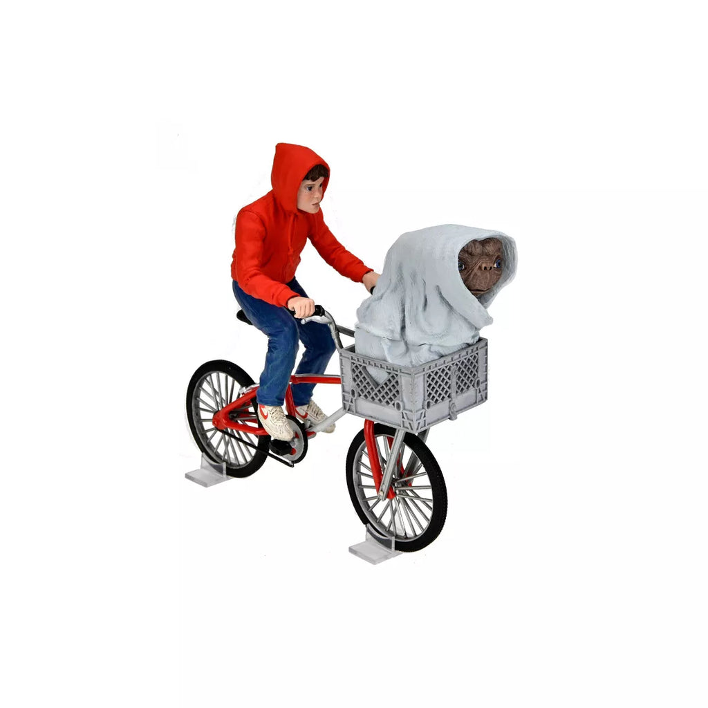NECA E.T. 40th Anniversary Elliot & E.T. on Bicycle 7" Action Figure