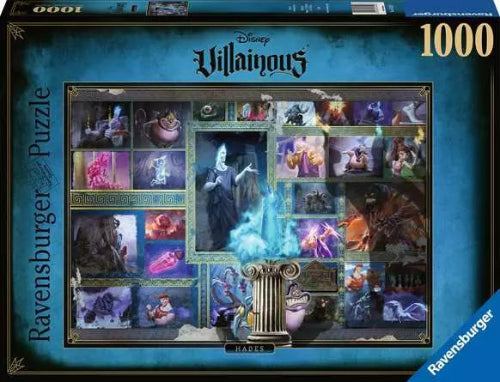 Disney Villainous 1000 pc Puzzle: Hades