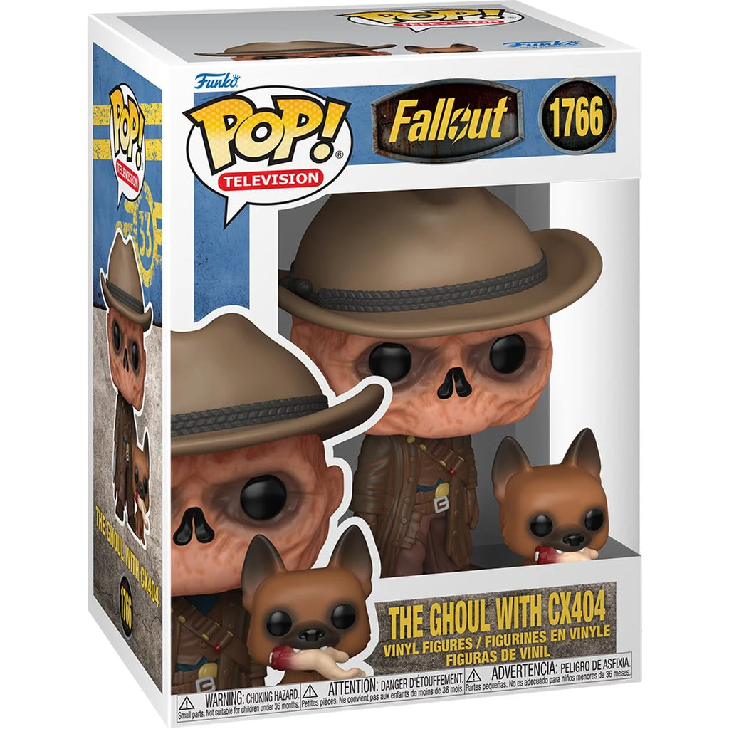 Funko Pop! Fallout (TV Show) The Ghoul and CX404 Vinyl Figure