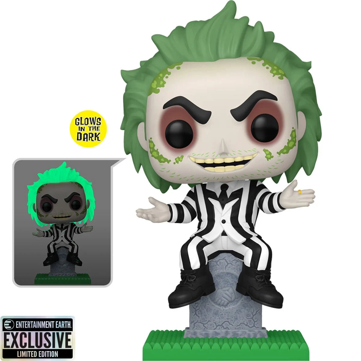 Funko Pop! Beetlejuice on Tombstone (GITD) (EE Exclusive)