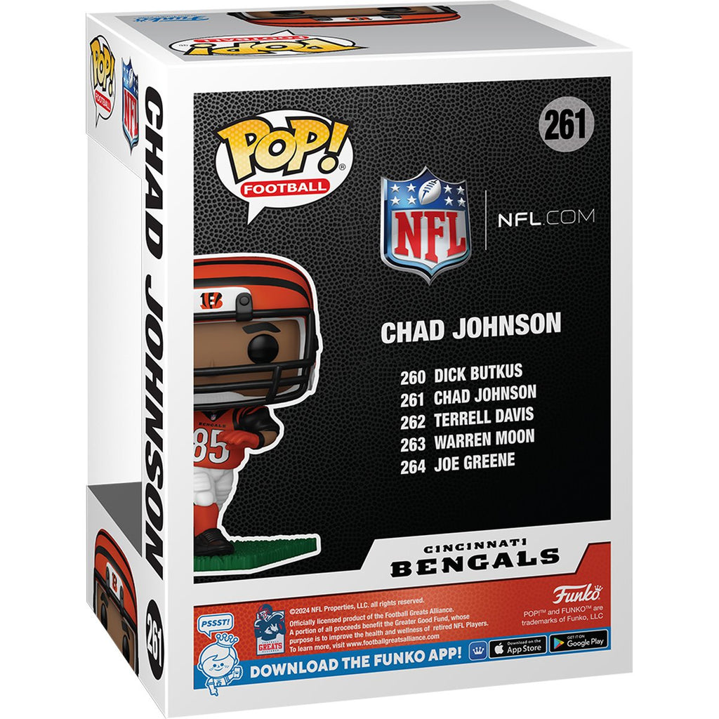 Funko Pop! NFL Legends Bengals Chad Johnson