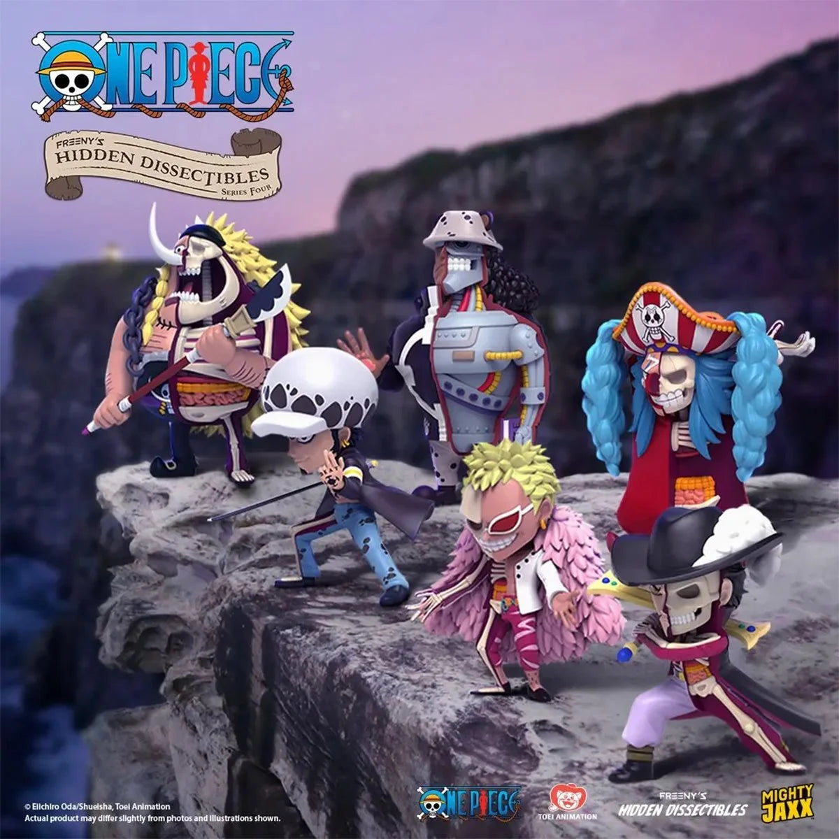 One Piece Series 4 Warlords Dissectibles Mini Figure Blind Box