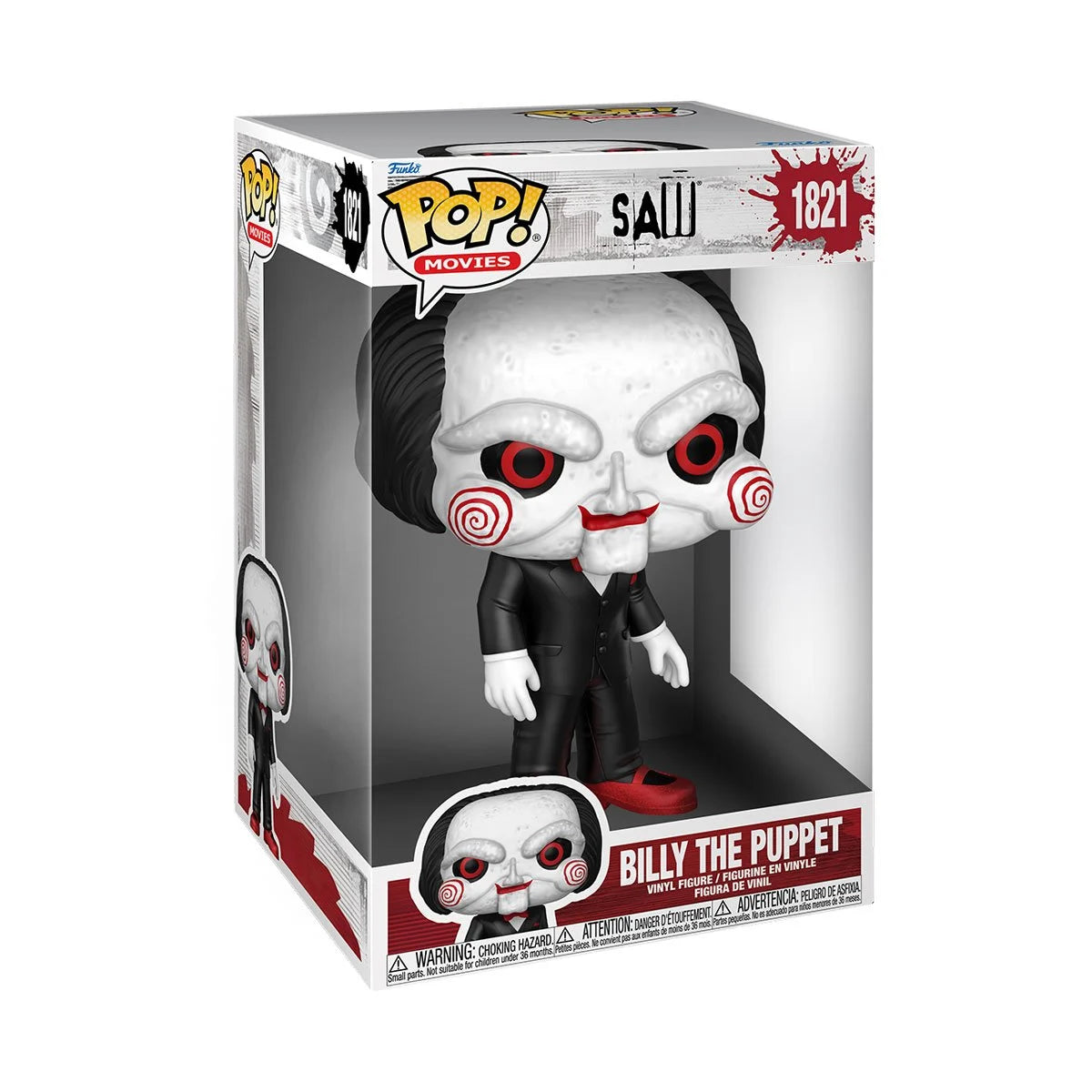 Funko Pop! Saw Billy the Puppet Jumbo 10-Inch