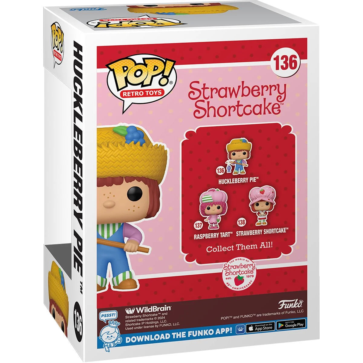 Funko Pop! Strawberry Shortcake Huckleberry Vinyl Figure