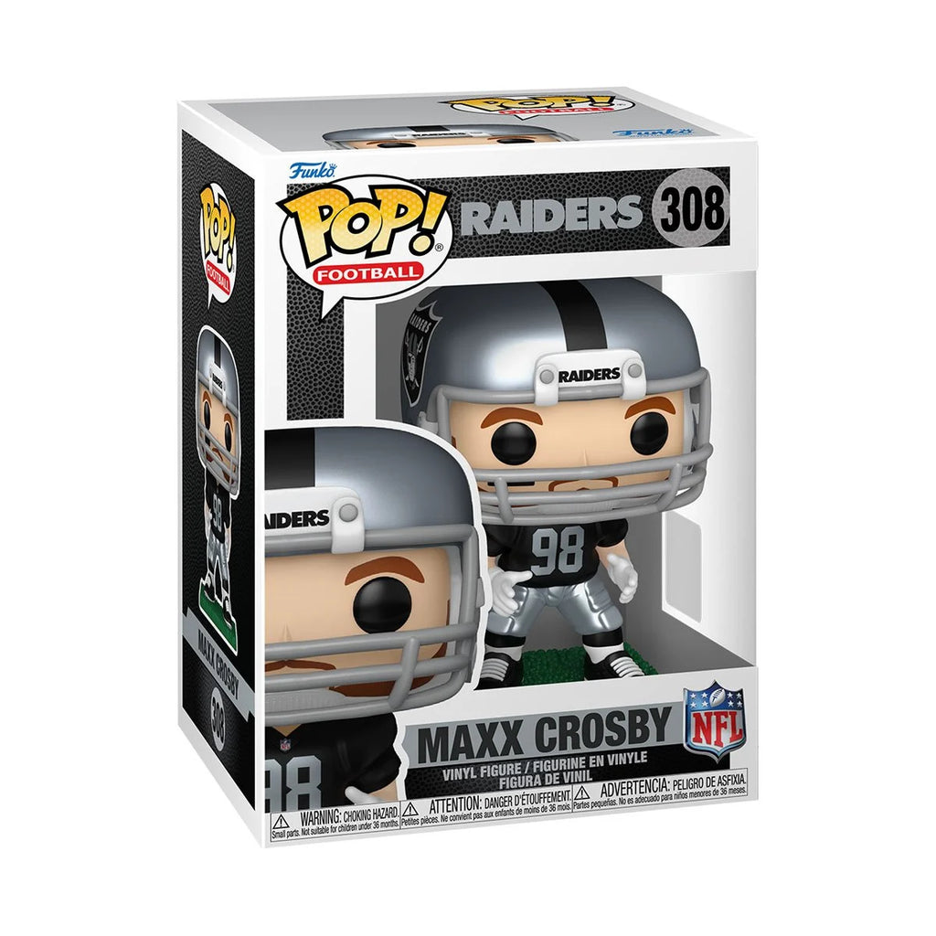 Funko Pop! NFL Raiders Maxx Crosby Vinyl Figure