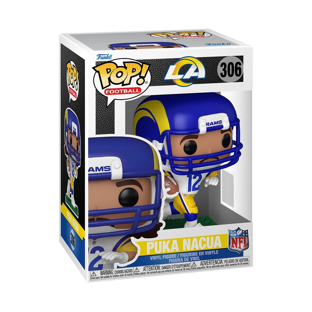 Funko Pop! NFL Rams Puka Nacua Vinyl Figure