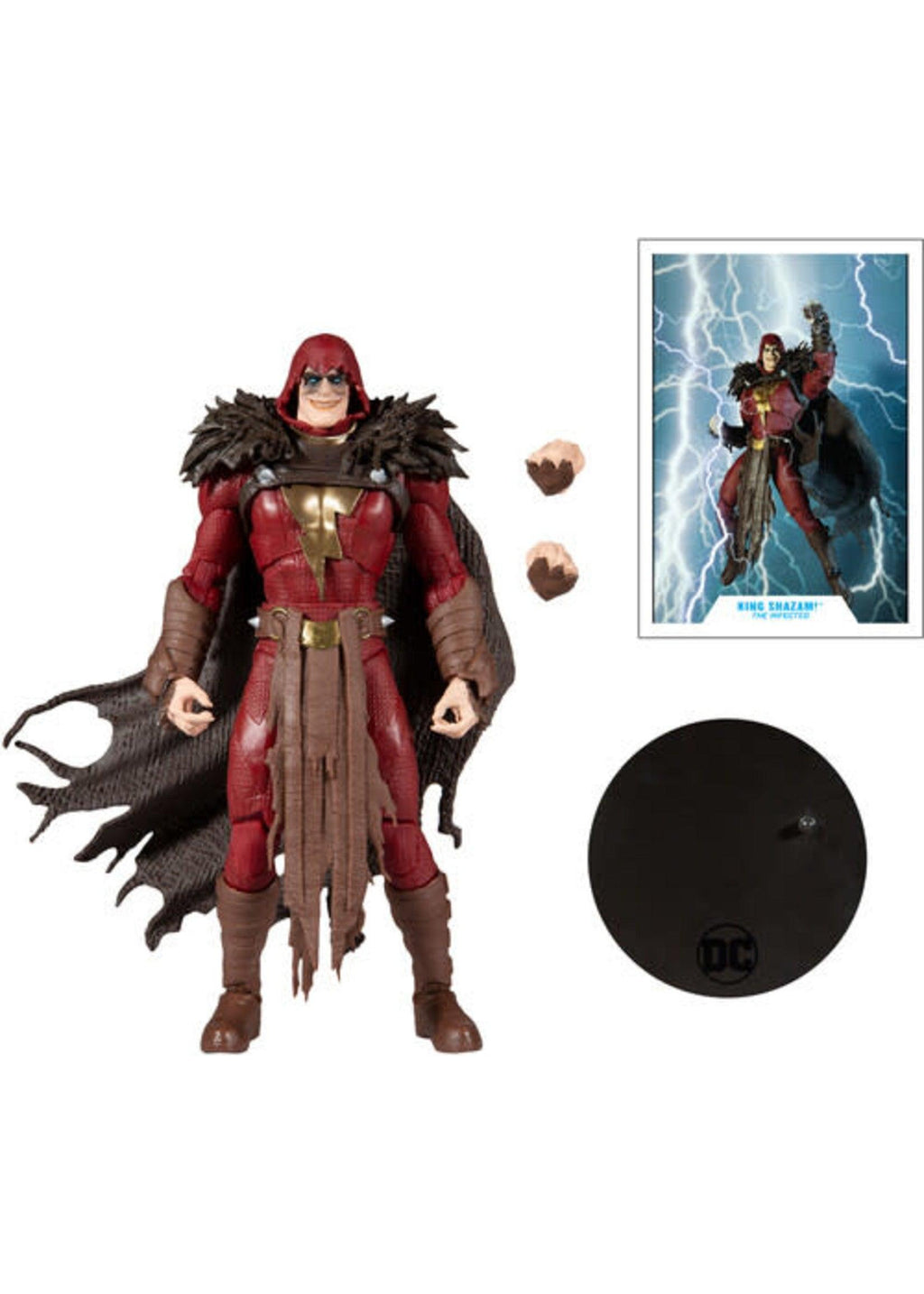 DC Multiverse - King Shazam 7" Figure - Paradise Hobbies LLC