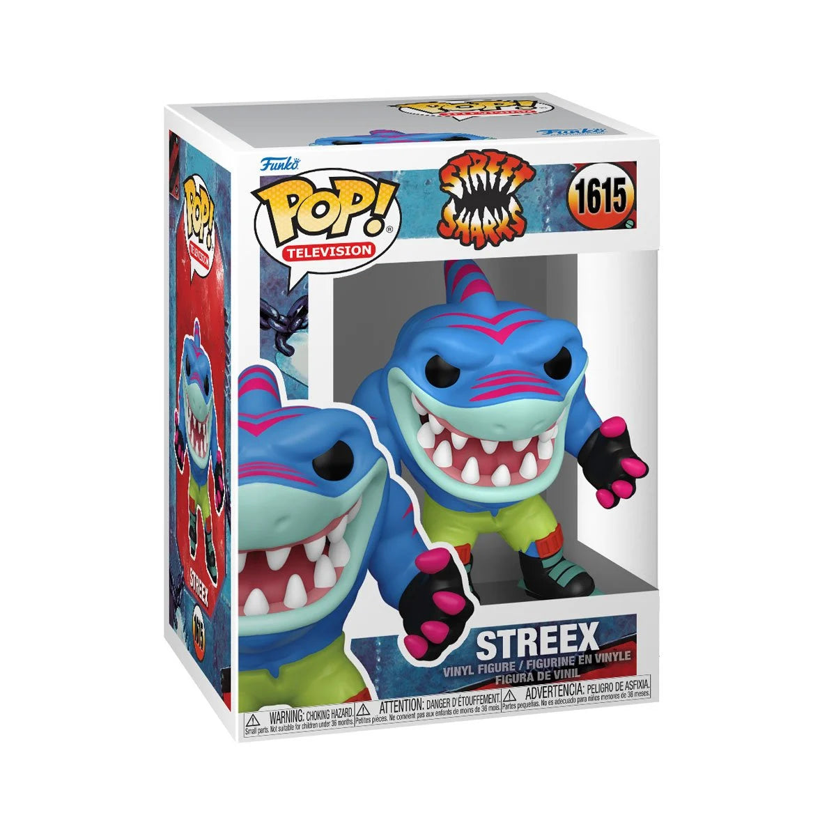 Funko Pop! Street Sharks Streex Vinyl Figure