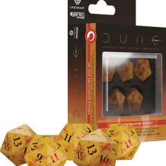 Dune RPG: Arrakis Dice Set - Paradise Hobbies LLC