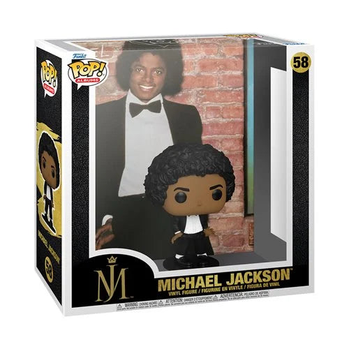 Funko Pop! Michael Jackson Off the Wall Album Figure #58 with Case