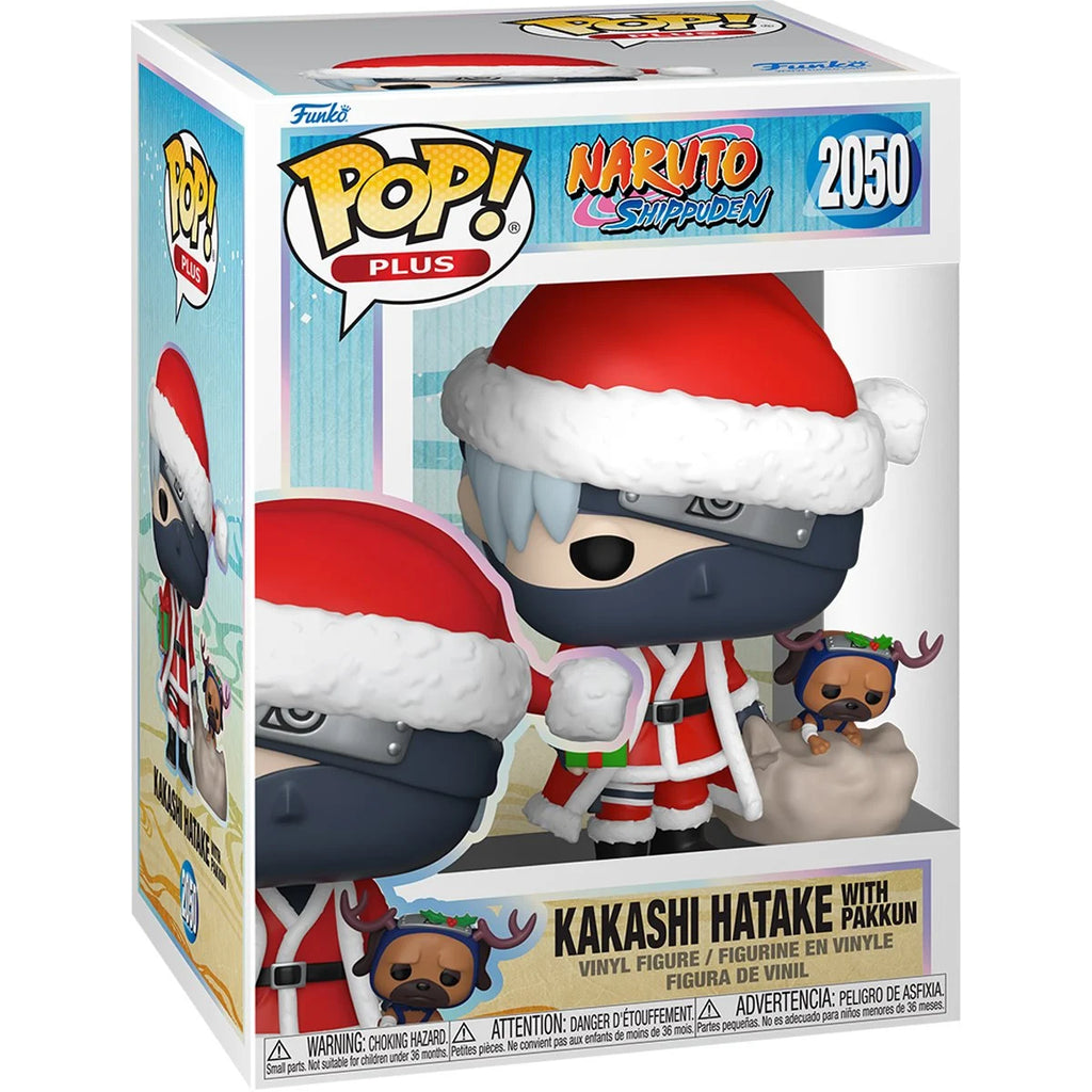 Funko Pop! Naruto: Shippuden Kakashi Hatake with Pakkun (Holiday) Vinyl Figure
