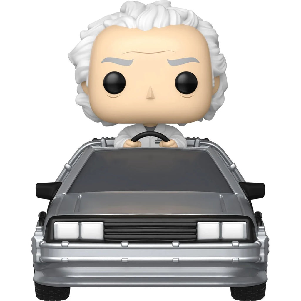 Funko Pop! Back to the Future 40th Anniversary Doc w/ Time Machine Deluxe