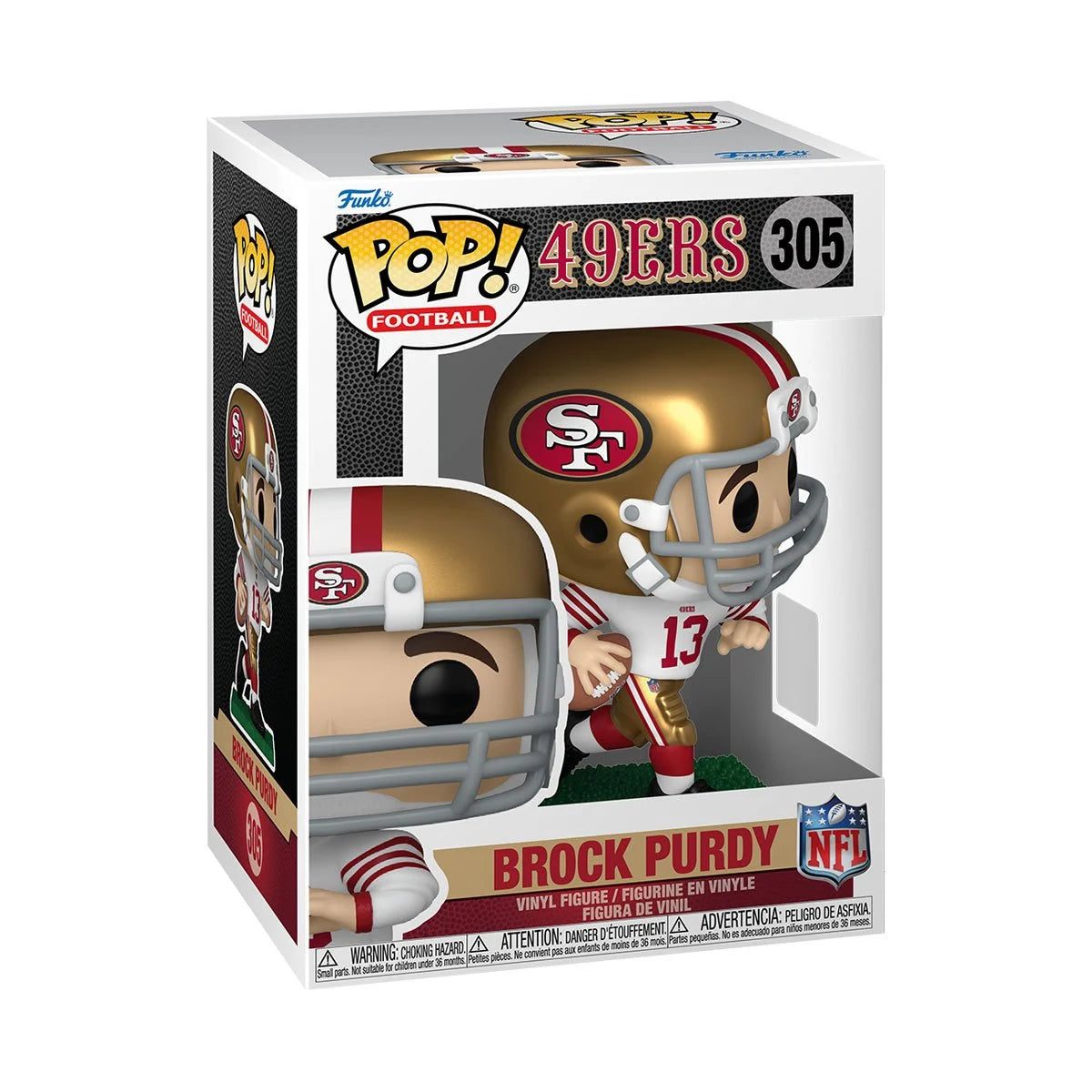 Funko Pop! NFL 49ers Brock Purdy Vinyl Figure