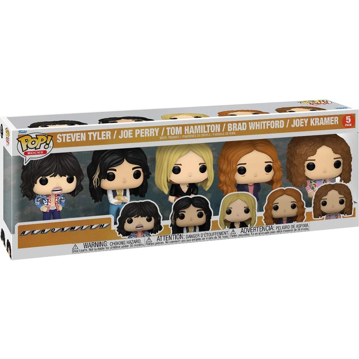 Funko Pop; Aerosmith Funko Pop! Vinyl 5 PK - Paradise Hobbies LLC