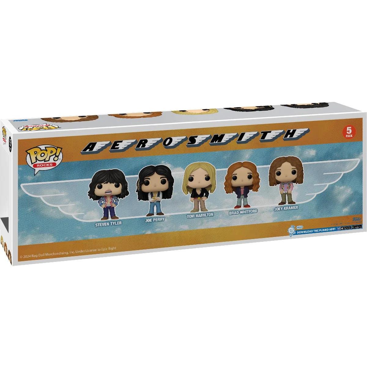 Funko Pop; Aerosmith Funko Pop! Vinyl 5 PK - Paradise Hobbies LLC
