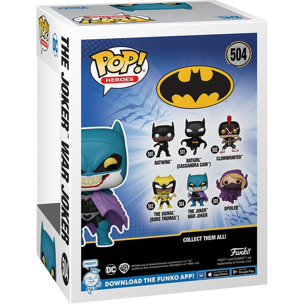 Funko Pop! Batman War Zone The Joker Vinyl Figure - Paradise Hobbies LLC