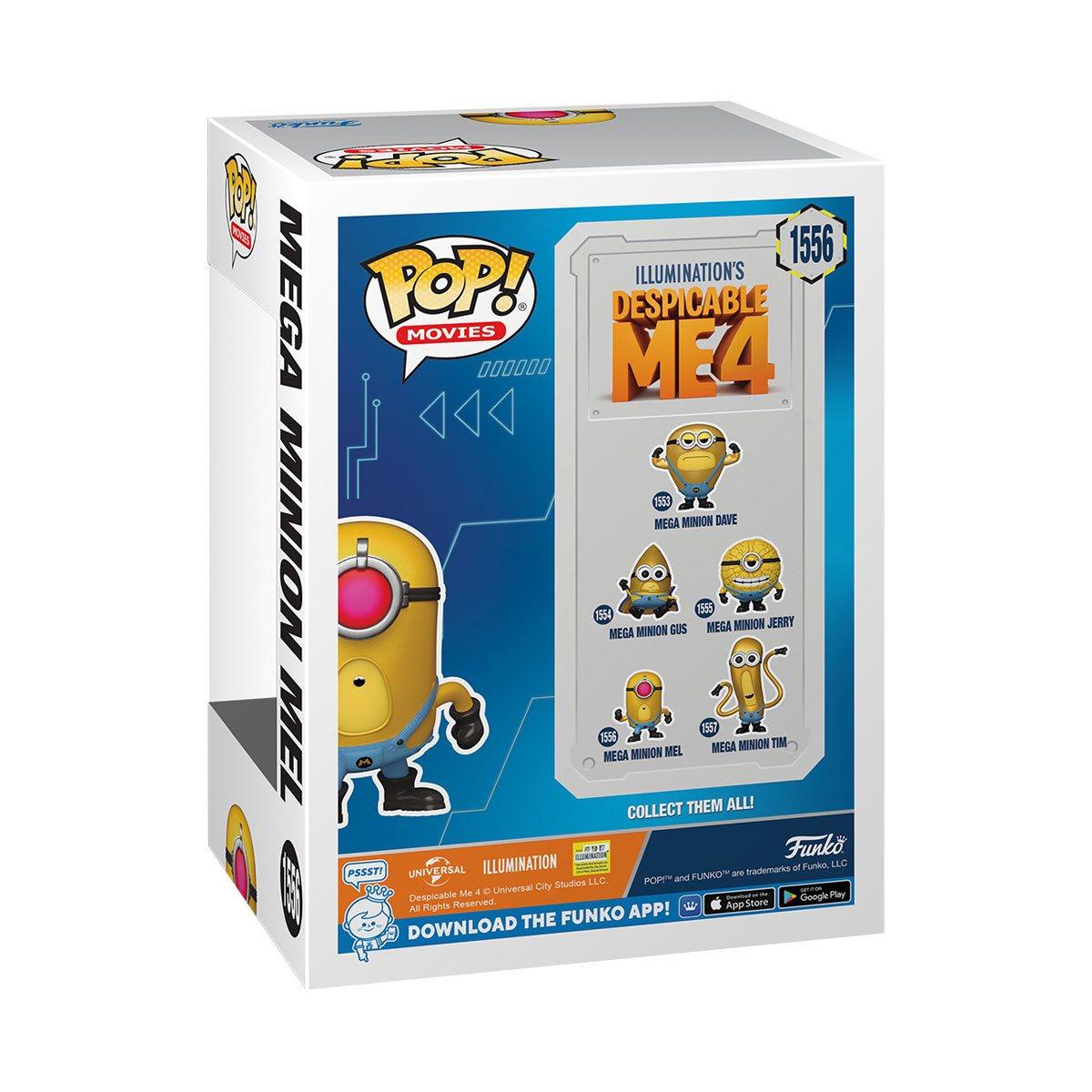 Funko Pop! Despicable Me 4 Mega Minion Mel Vinyl Figure - Paradise Hobbies LLC