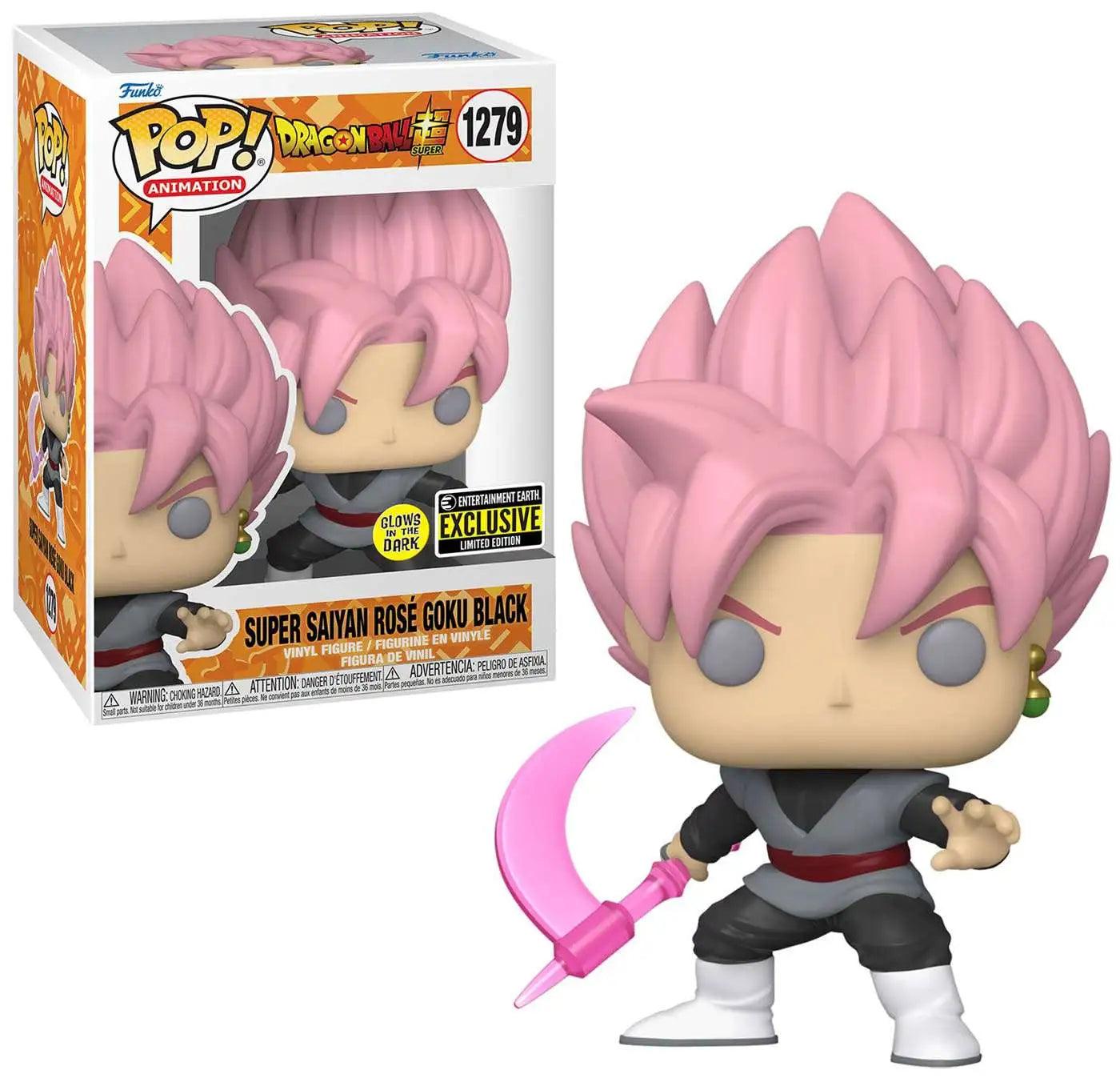 Funko Pop! Dragon Ball Z Super Saiyan Rose Goku Black GITD - Paradise Hobbies LLC