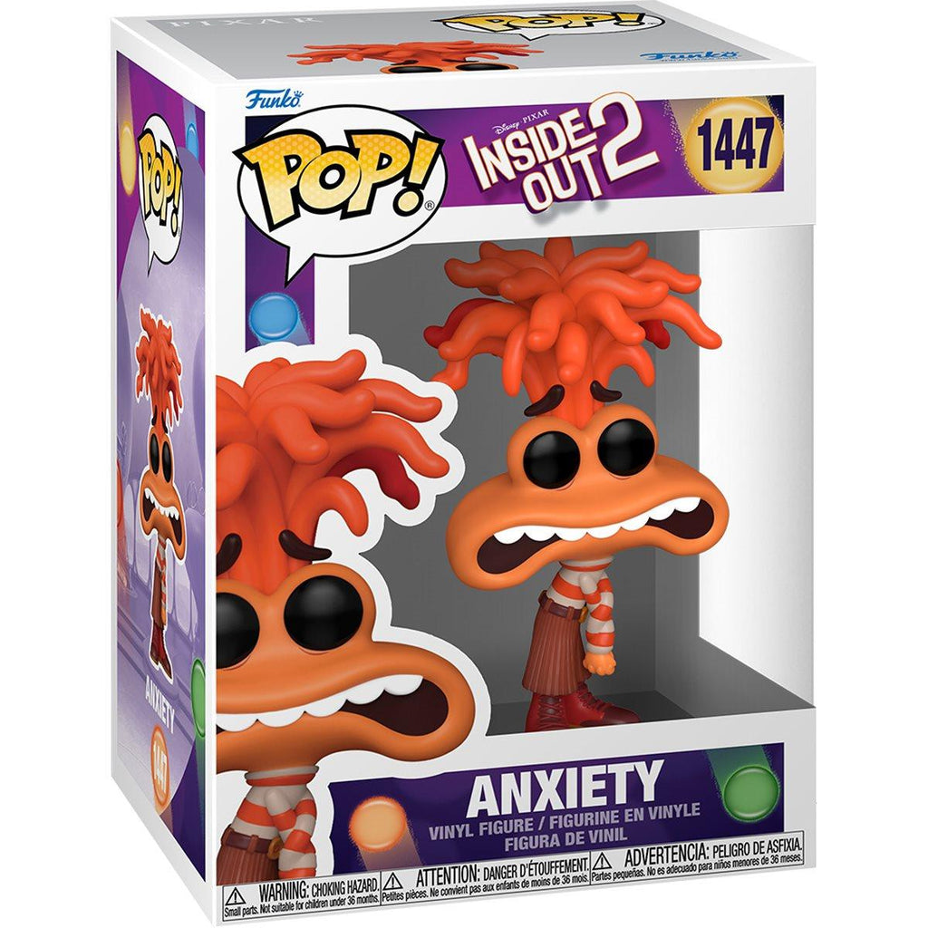 Funko Pop! Inside Out 2 (Anxiety) Vinyl Figure - Paradise Hobbies LLC