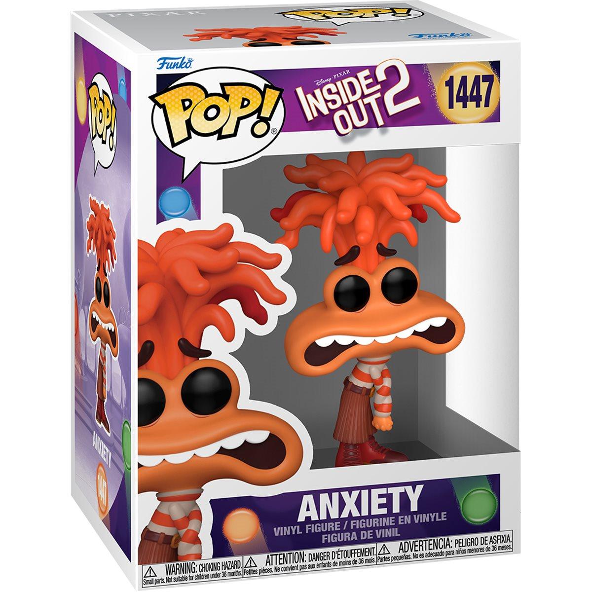 Funko Pop! Inside Out 2 (Anxiety) Vinyl Figure - Paradise Hobbies LLC