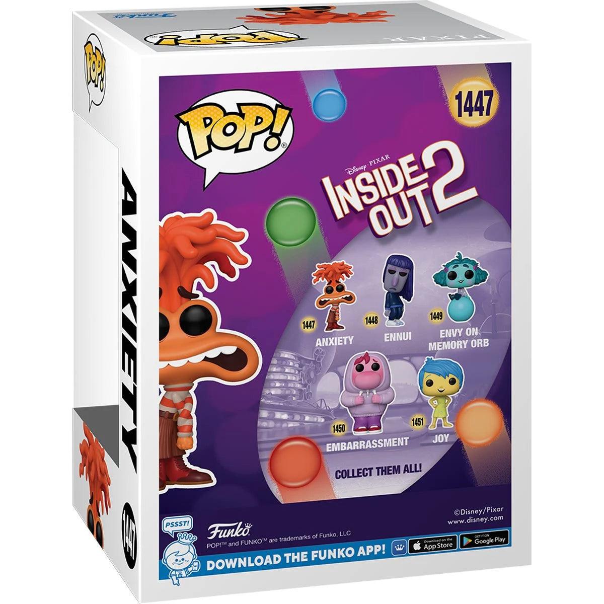 Funko Pop! Inside Out 2 (Anxiety) Vinyl Figure - Paradise Hobbies LLC