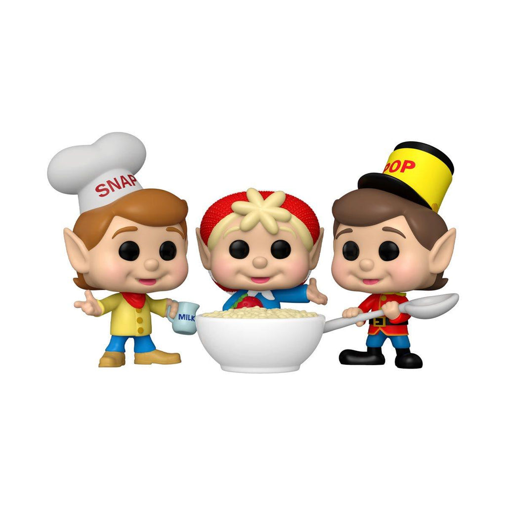 Funko Pop! Kelloggs Rice Krispies Snap, Crackle, and Pop - Paradise Hobbies LLC