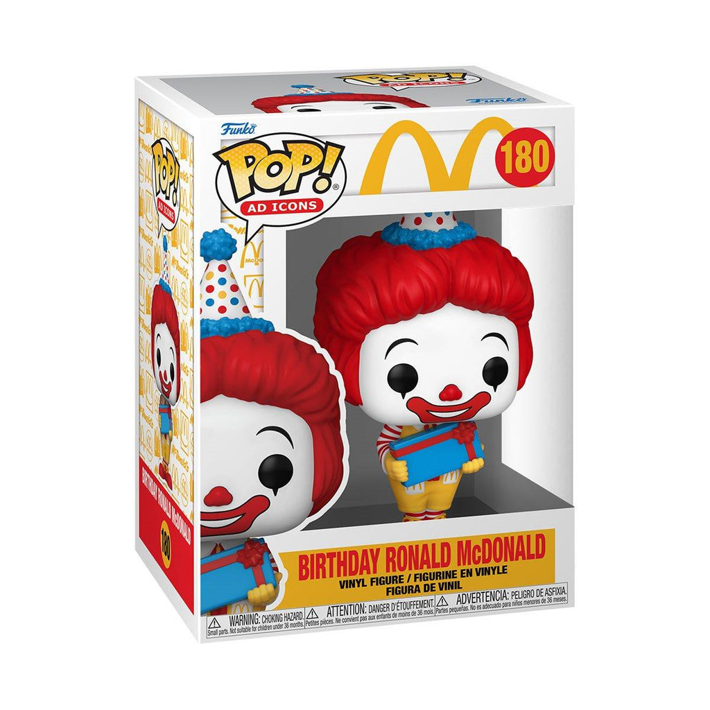 Funko POP! McDonalds Birthday Ronald McDonald - Paradise Hobbies LLC