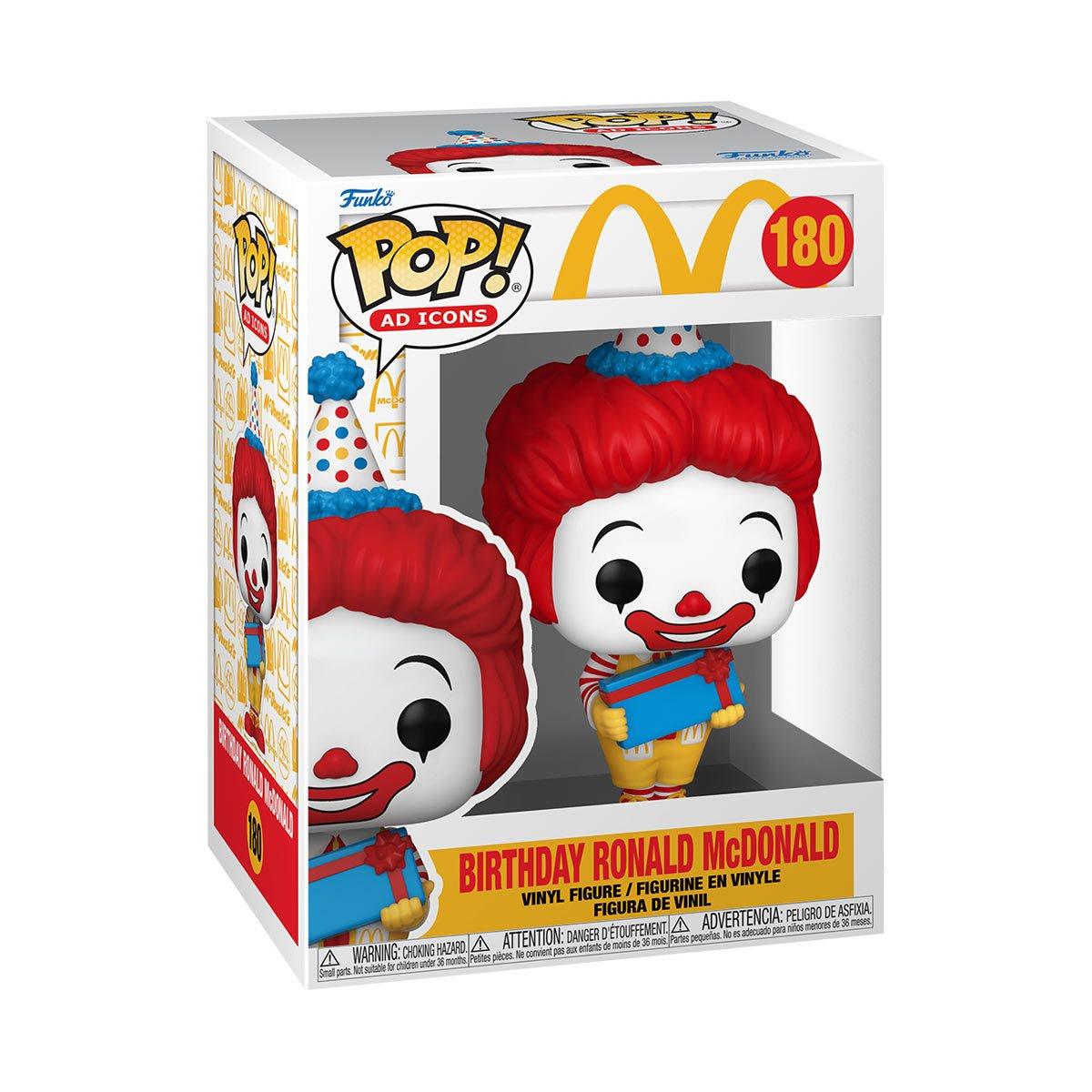 Funko POP! McDonalds Birthday Ronald McDonald - Paradise Hobbies LLC