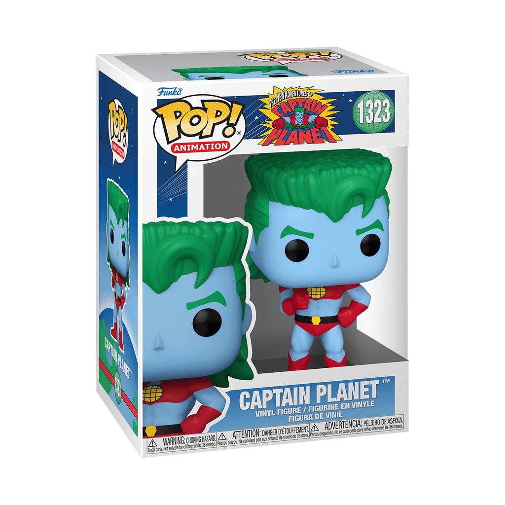 Funko Pop! The New Adventures of Captain Planet - Captain Planet - Paradise Hobbies LLC