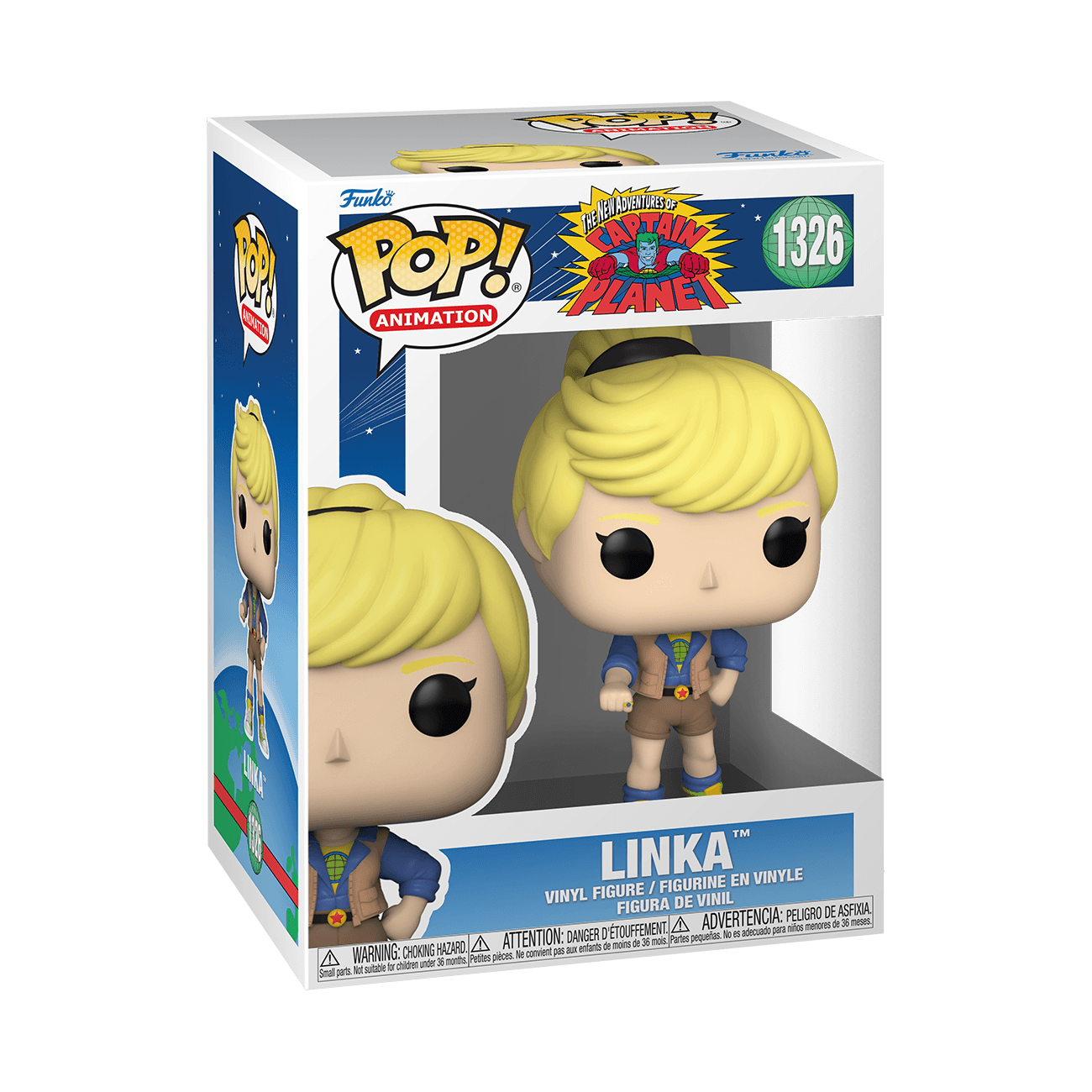 Funko Pop! The New Adventures of Captain Planet - Linka - Paradise Hobbies LLC