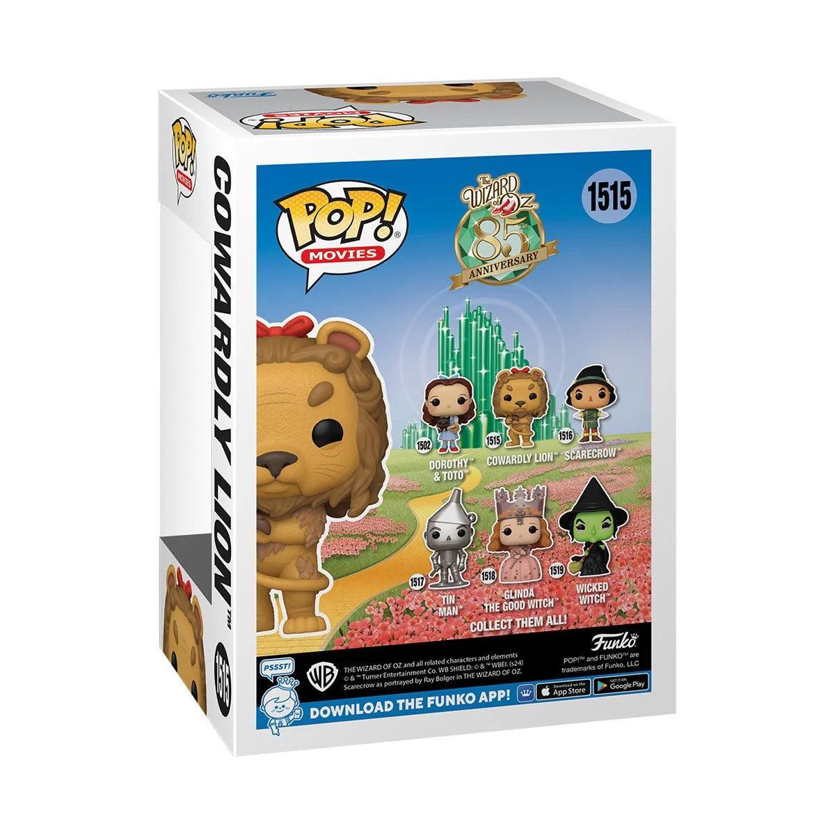 Funko Pop! The Wizard of Oz - Cowardly Lion - Paradise Hobbies LLC