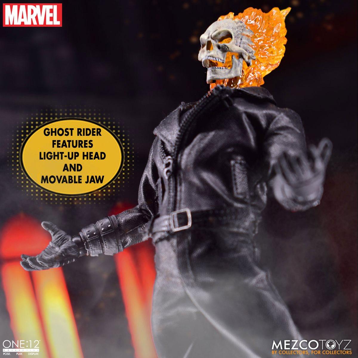 Ghost Rider and Hell Cycle One:12 Action Figure Set - Paradise Hobbies LLC