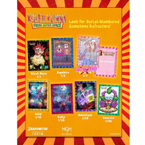Killer Klowns From Outer Space Trading Cards Series 1 Collector Box - Paradise Hobbies LLC