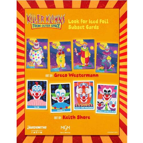 Killer Klowns From Outer Space Trading Cards Series 1 Collector Box - Paradise Hobbies LLC
