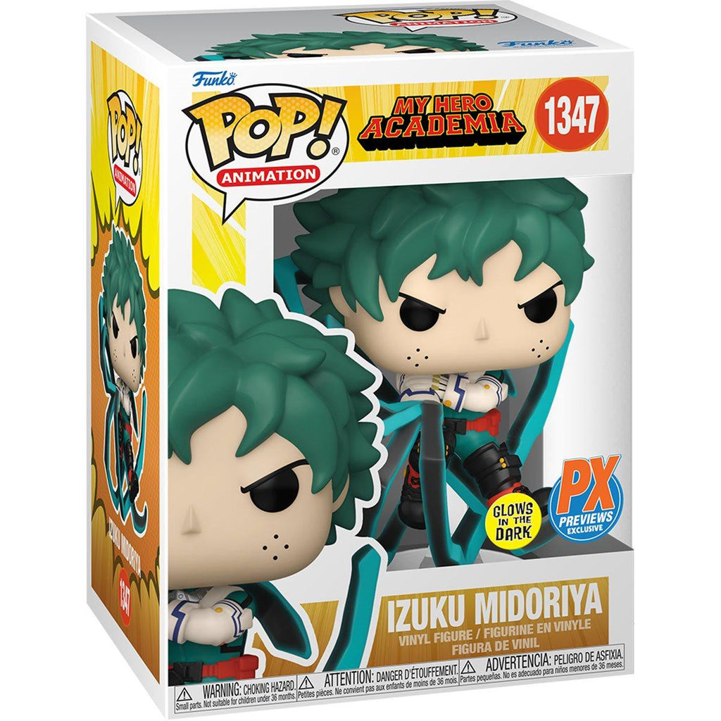 My Hero Academia Izuku Midoriya Blackwhip GITD - Previews Exclusive - Paradise Hobbies LLC