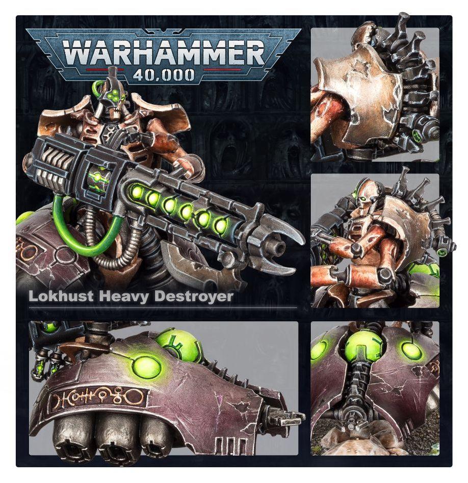 Necrons - Lokhust Heavy Destoryer - Paradise Hobbies LLC