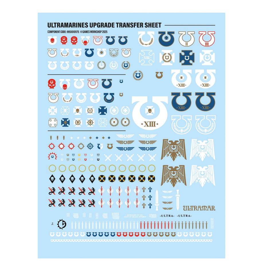 Warhammer 40K: Ultramarines Upgrades and Transfers
