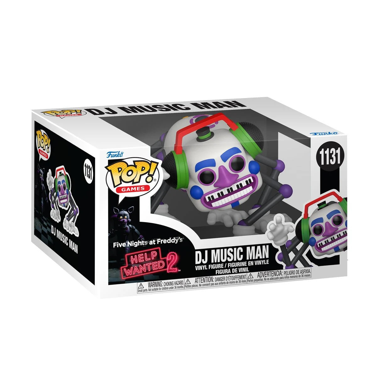 Funko Pop! Five Nights at Freddys: Help Wanted 2 DJ Music Man