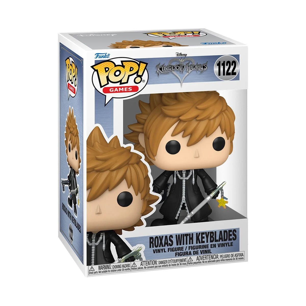 Funko Pop! Kingdom Hearts Roxas with Keyblades