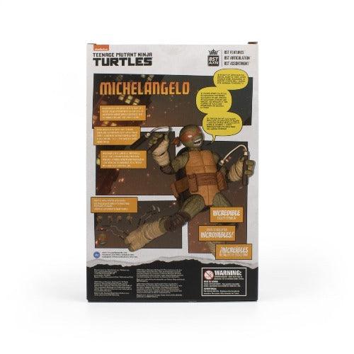 Teenage Mutant Ninja Turtles BST AXN IDW Michelangelo Action Figure and Comic Book Set - Paradise Hobbies LLC