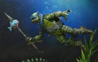 Universal Monsters Leonardo as the Creature from the Black Lagoon - Paradise Hobbies LLC