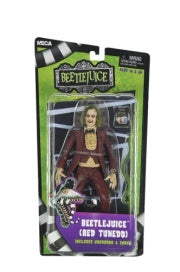 NECA BEETLEJUICE (1988) - 7 IN SCALE ACTION FIGURE – RED TUXEDO